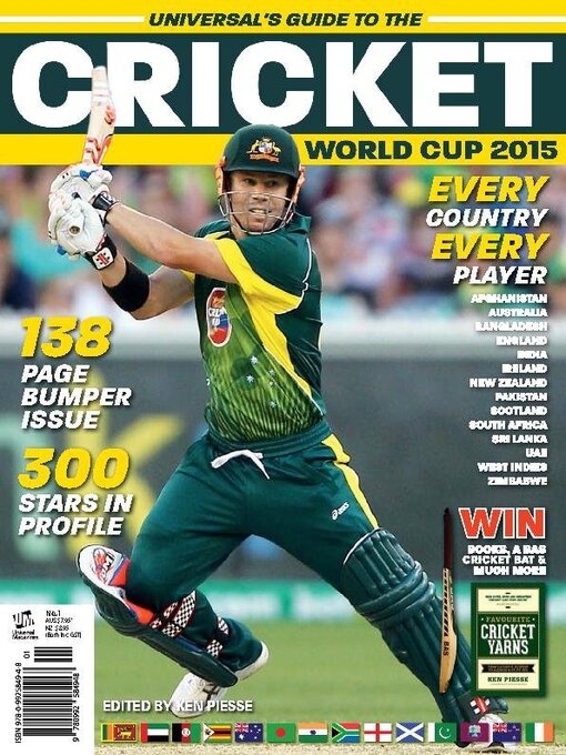 Title details for Cricket World Cup 2015 by Universal Wellbeing PTY Limited - Available